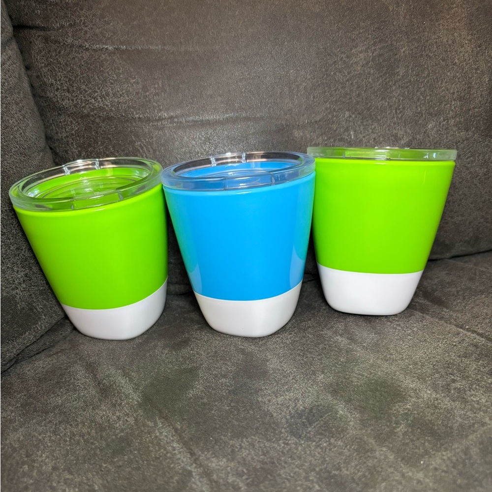 Munchkin Splash Toddler Cup Bundle of 3 Gently Used 7oz